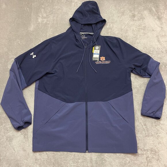 Under Armour AUBURN Jacket Warmup XL Tigers Facilities Management - Picture 1 of 9